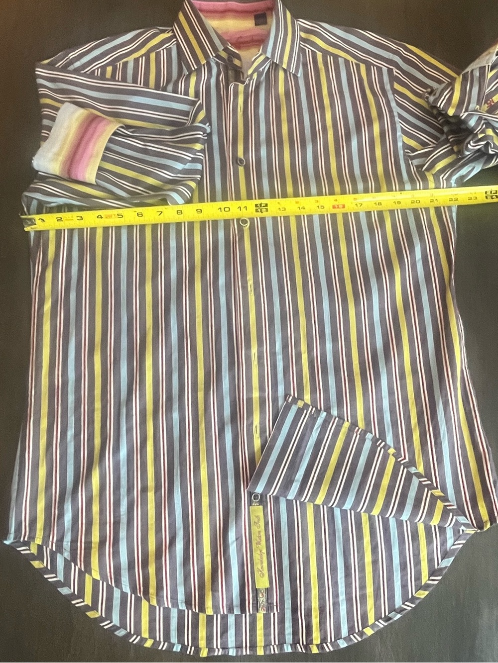Robert Graham Multi-Stripe Button-Down Shirt - Picture 4 of 16